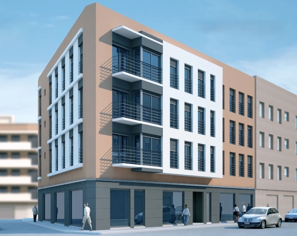 Edificio de nueve viviendas